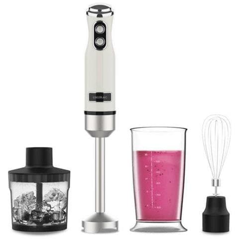 Frullatore manuale con potenza massima di 1200 W e design retrò Power RetroBeige 1200MAX Crean&Crush - Foto 1