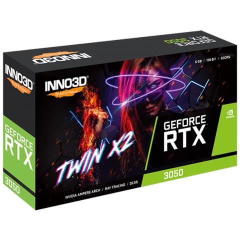 Inno3d Geforce Rtx 3050 Twin X2 Nvidia 6 Gb Gddr6 - Foto 3
