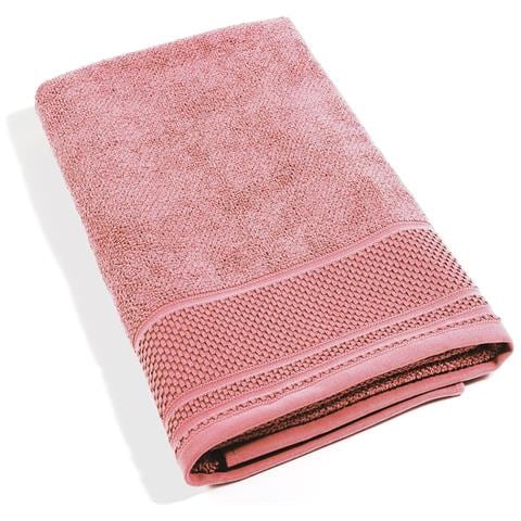 Telo Bagno Cm 90x140 Spugnissima Gim In Cotone Colore Bianco Misura Cm 90x140 - Foto 1