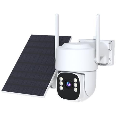 Telecamera Di Sicurezza Solare 4g Versione Usa - 2k Hd, Rilevamento Del Movimento E Audio Bidirezionale - Foto 1