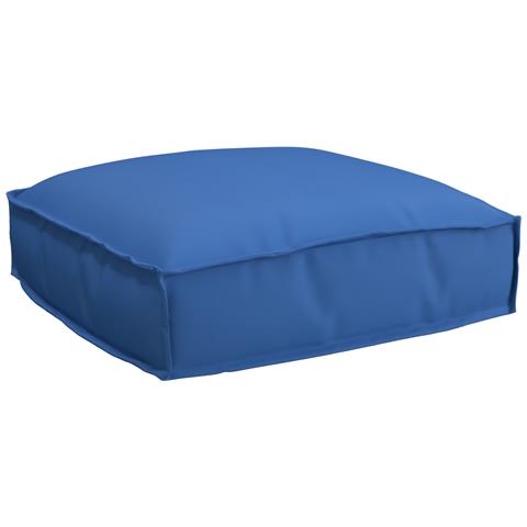 Cuscino per seduta pallet Blu reale 50 x 50 x 12 cm - Foto 1