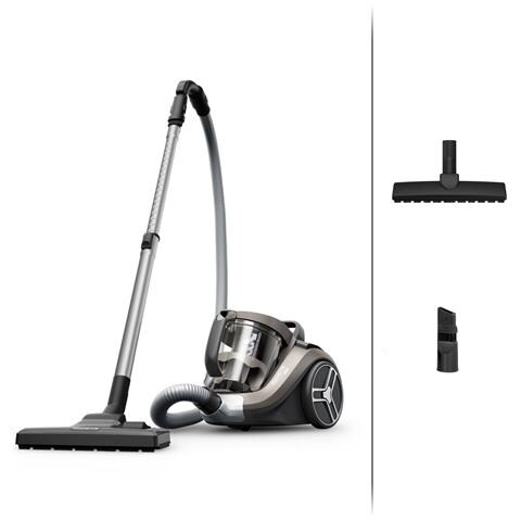 Aspirapolvere a Traino Compact Power XXL RO4B30 Capacità 2.5 L Potenza 900 W Colore Nero Bronzo - Foto 2