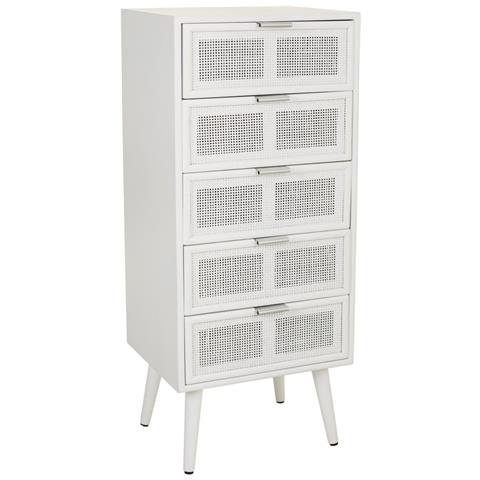 Cassasgabello In Legno E Rete Bianca 42x36,5x100,5h - Foto 1