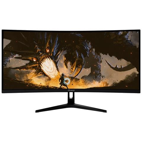Nova 34? Curved Monitor PC 86,4 cm (34") 3440 x 1440 Pixel 4K Ultra HD LED Nero - Foto 1