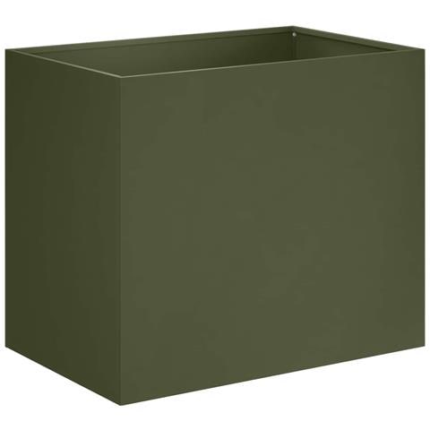Vaso da giardino Verde Oliva 50 x 40 x 50 cm - Foto 1