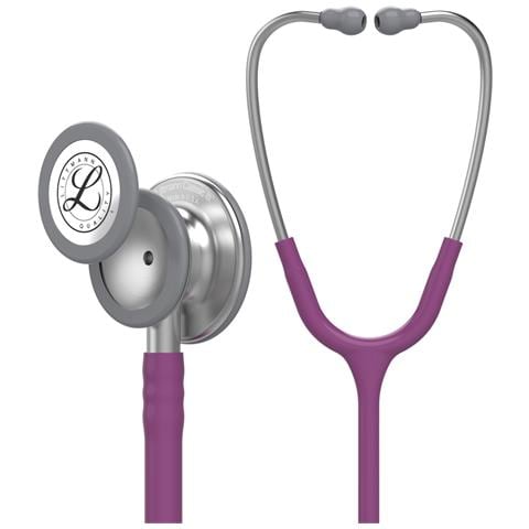 Stetoscopio Littmann Classic III 5831 professionale tubo prugna doppia testa acustica adulto pediatrico - Foto 1