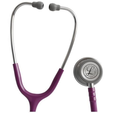 Stetoscopio Littmann Classic III 5831 professionale tubo prugna doppia testa acustica adulto pediatrico - Foto 5