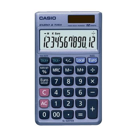 Calcolatore semplice SL-320TER+ - 12 Carattere (i) - LCD - Batteria / Solare Alimentato - 8 mm x 70 mm - Foto 1
