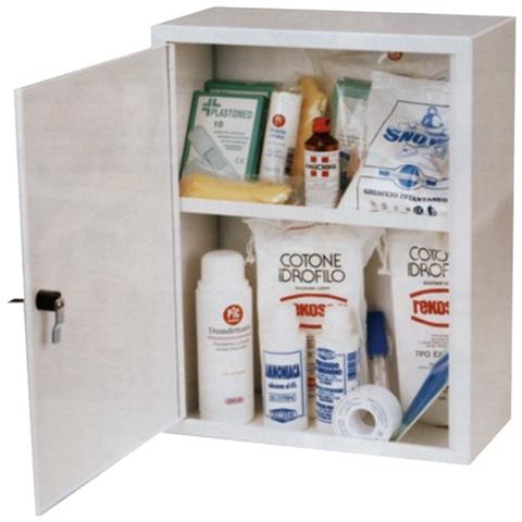 Armadietto Cassetta Pronto Soccorso METALMED 1 - 30X15X40H cm fino a 6 lavoratori - Foto 1