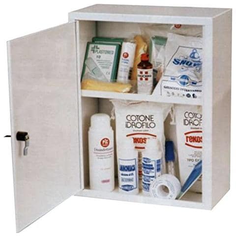 Armadietto Cassetta Pronto Soccorso METALMED 1 - 30X15X40H cm fino a 6 lavoratori - Foto 2