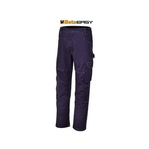 Pantaloni da lavoro in T / C twill 245g. BLU tg. L - Foto 1