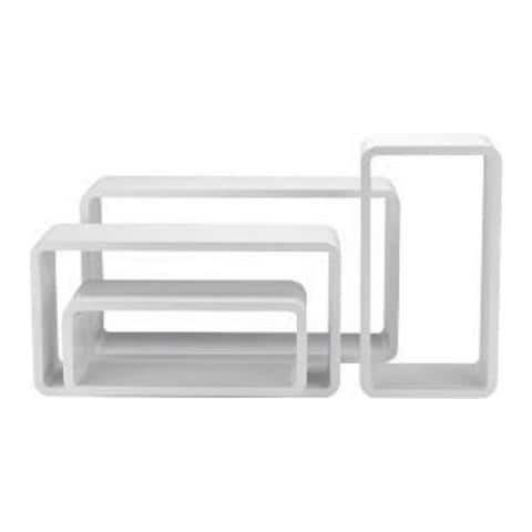 Set Quattro Mensole Componibili Color Bianco - Foto 1