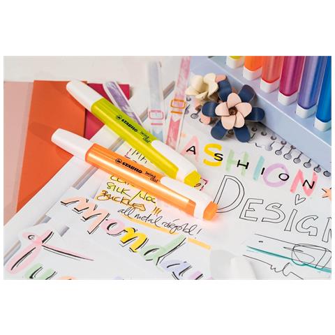swing cool - Evidenziatore - Confezione da 10 - Turchese - Foto 1