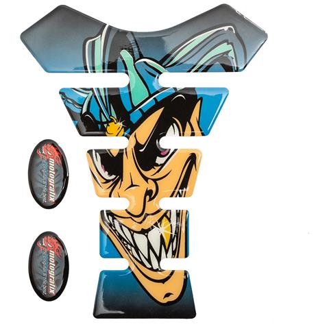 Adesivo Paraserbatoio Resinato Moto Tankpad Joker Protezione Sticker 3d - Foto 1