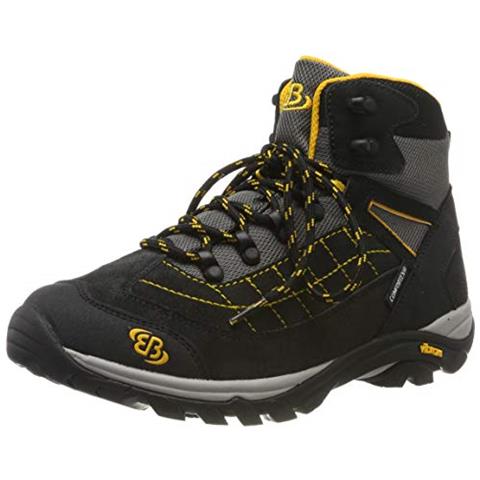 Alta Bruetting Monte Crillon, Scarpe Da Arrampicata Alta Unisex Adulto, Grigio (antracite / Arancione Antracite / Arancione), 43 Ue - Foto 1