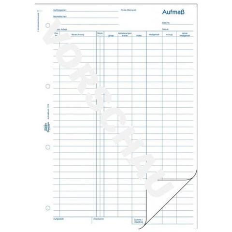 Zweckform Formularbuch ""aufma"", Sd, A4, 50 Blatt - Fr Den Markt: D - L - A (1778)  - Foto 2