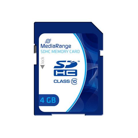 4GB SDHC, SDHC, Blu, Class 10 - Foto 2