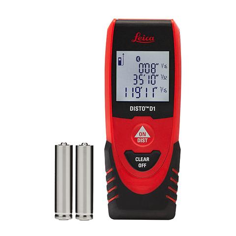 DISTO D1, Laser distance meter, ft, ingresso, m, Android, iOS, Nero, Rosso, AAA, Digitale - Foto 2