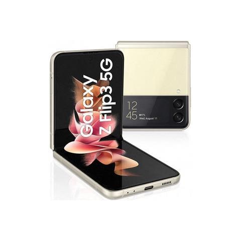 Galaxy Z Flip3 5G 128GB 8 GB RAM Dual Sim Display 6.7" Full HD+ Fotocamera 12 Mpx Android Europa Crema - Foto 1
