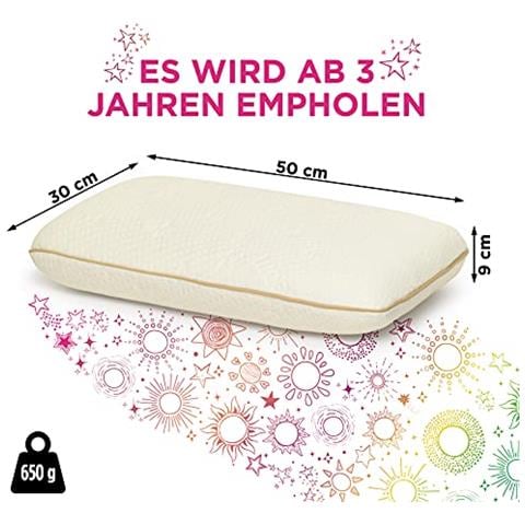 Cuscino Per Bambini - Cuscino Premium Con Schiuma Certificata Memory Foam Per Bambini Di Età Superiore Ai 3 Anni - Foto 7