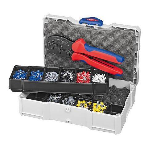 97 90 23 Set Di Attrezzi Blu, Rosso Pinza Crimpatrice - Foto 1