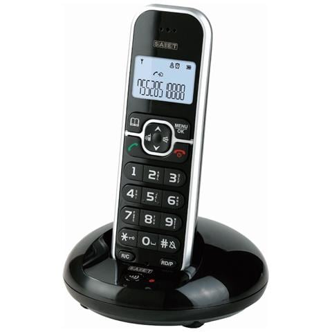 Lem - Telefono Cordless Con Display Lcd, Tasti Grandi, Vivavoce E Rubrica 50 Contatti - Foto 4