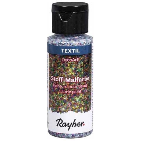 Paillette Multicolori Di Pittura In Tessuto Estremo - Foto 1