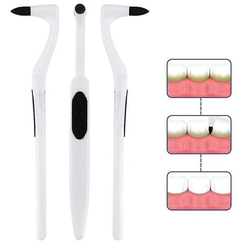 HTN Scoro Per Macchine - Strumento Placca Lucidatrice Di Gomma Tartara Kit Di Pulizia Di Sbiancamento Dei Denti Professionale (bianco 3pc)