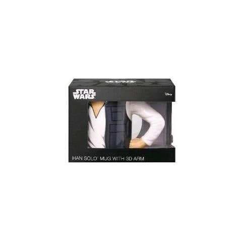 Star Wars Tazza Da Caffe' 3d 15x8.5x10 Cm In Ceramica Han Solo - Foto 1