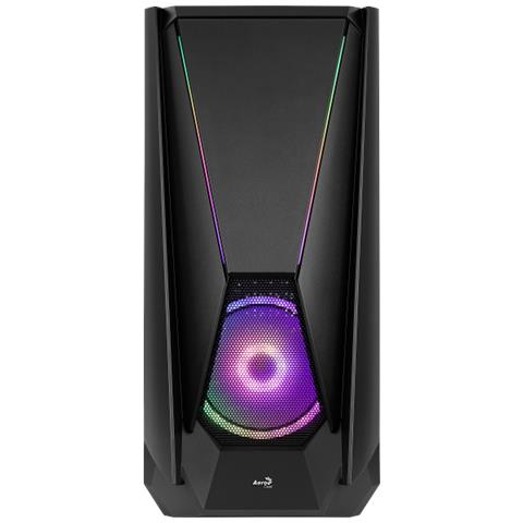Case Visor Midi Tower ATX, EATX, micro ATX, Mini-ITX 2 Porte USB 3.2 Colore Nero (Finestrato) - Foto 1