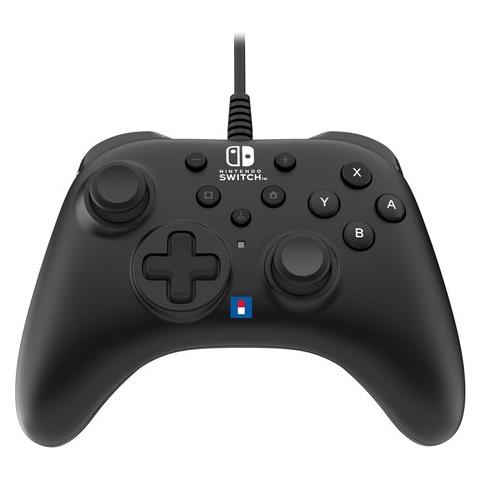 Gamepad Hori Nsw 457u Switch Horipad Turbo Wired Black - Foto 1