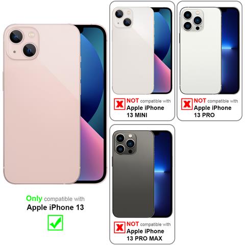 Custodia Compatibile Con Apple Iphone 13 In Transparente - 360° Full Body Copertura Protettiva - Protezione Anteriore E Posteriore, Protezione A Tutto Tondo Con Protezione Del Display - Foto 2