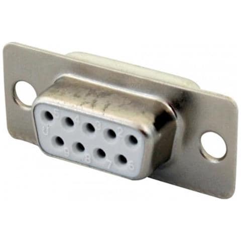 10009b Cavo Di Collegamento D-sub 9-pin Bianco - Foto 1