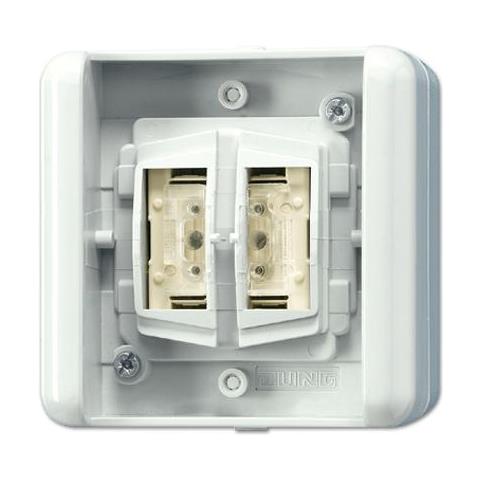 8472.01 Led W Interruttore Elettrico Pushbutton Switch Bianco - Foto 1