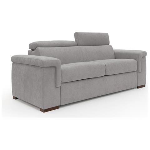 Giunone Divano Letto Alto 18 Cm. Impermeabile T02 Grigio Chiaro - Foto 1