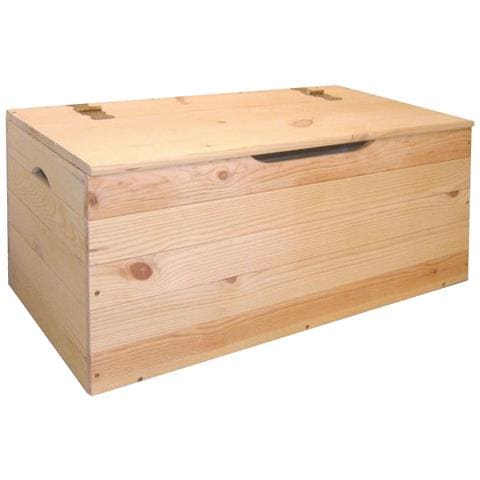 Baule Cassapanca In Legno Massello Porta Tutto Porta Legna Alberiamo - Foto 1