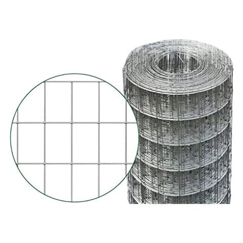 Rete Elettrosaldata Zincata Con Maglie 76x51mm Rotolo 25mt. Dakota Classic - 152cm - Foto 1
