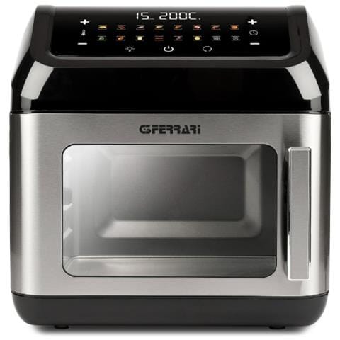 Friggitrice ad Aria Friggisano Evo G10187 Capacità 13 Litri 1700 Watt Colore Nero / Inox - Foto 1