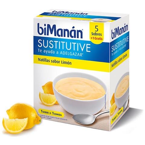 Bimanã¡n Crema Sostitutiva Di Limone 5 Unitã - Foto 1