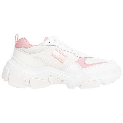Lightweight Hybrid Leisure Trainers Sneakers Pelle Scarpe Donna Rosa Eu 36, En0en02566 Tic - Foto 2