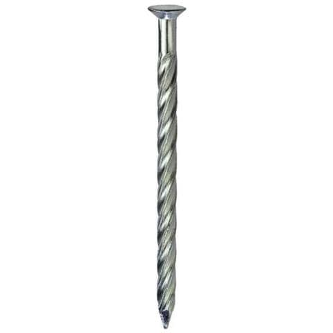 - 50 Pezzi - Chiodi A Vite Con Testa Piana Svasata 3,1x30mm - Zincati - Foto 1