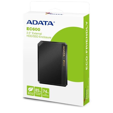 EC600-BCBK contenitore di unità di archiviazione Box esterno HDD /SSD Nero 2.5" - Foto 2