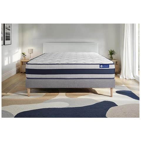 Kit Rete E Materasso Matrimoniale Actilatex Ergo 140x200cm - Spessore : 24cm - Lattice E Memory Foam - Rigido - Foto 1