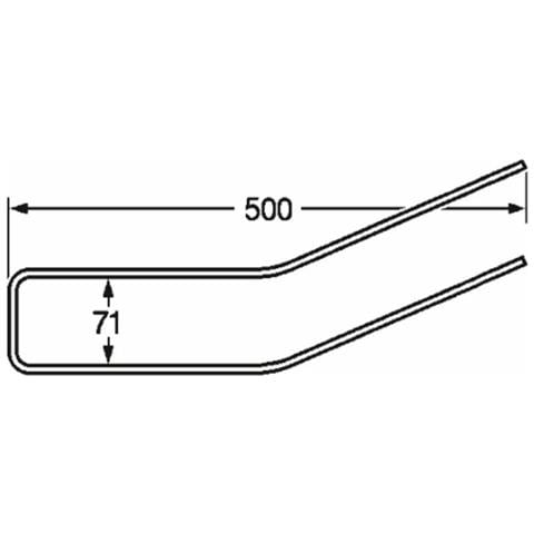 Dente Rastrello Adattabile Acma E Comap Filo 6 Confezione Da 15 Pezzi - Foto 1