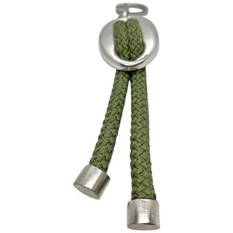 Portachiavi Con Cavezza Verde Argento - Foto 5