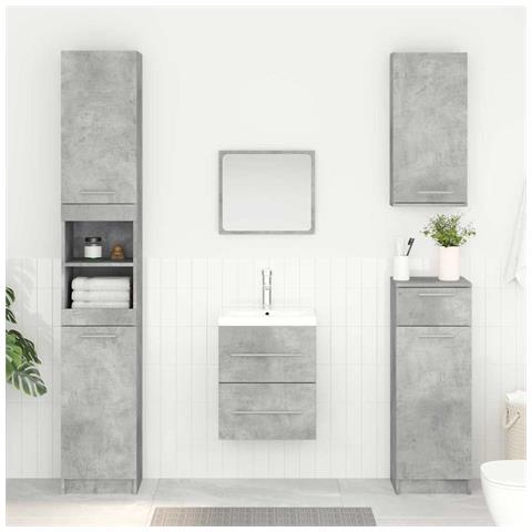 Armadio sottolavello Grigio cemento 38,5 x 41 x 48 cm - Foto 2