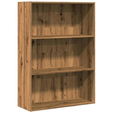 Libreria Rovere Artigianale 80x30x114 cm in Legno Multistrato - Foto 1
