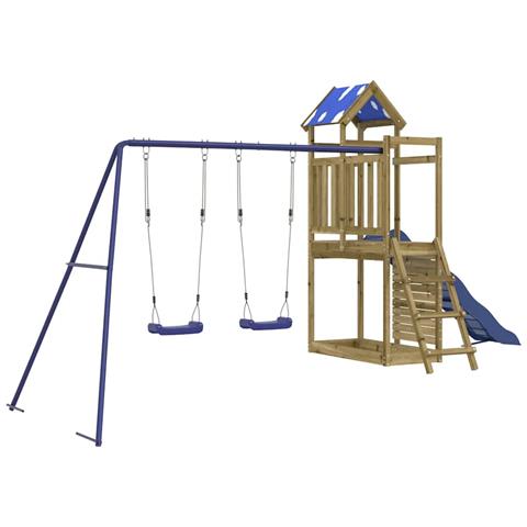 Set da Gioco da Esterno in Legno di Pino Impregnato - Foto 1