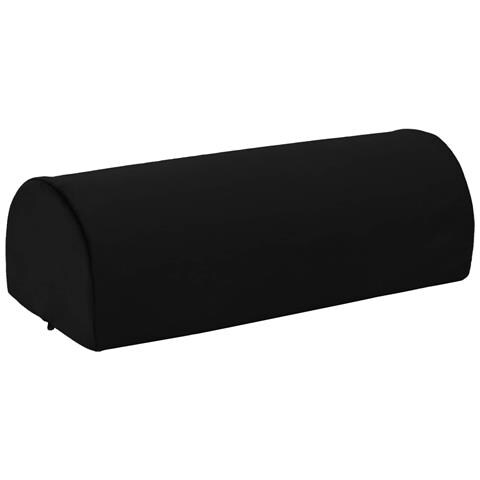 Cuscino per poggiapiedi Nero 42 x 18 x 13 cm Schiuma PU - Foto 1