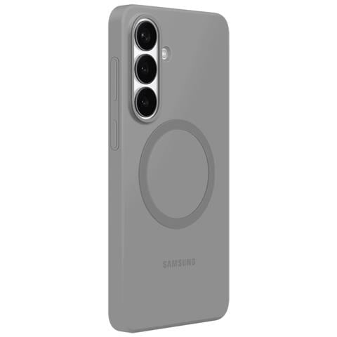 Custodia In Silicone Grigia Per Samsung Galaxy S26+ Con Magneti (compatibile Con Magsafe) - Foto 2